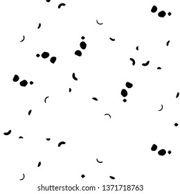 Abstract vector monochrome background. Halftone illustration pattern