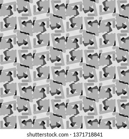 Abstract vector monochrome background. Halftone illustration pattern