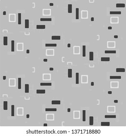 Abstract vector monochrome background. Halftone illustration pattern