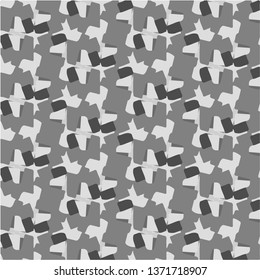 Abstract vector monochrome background. Halftone illustration pattern