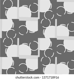 Abstract vector monochrome background. Halftone illustration pattern
