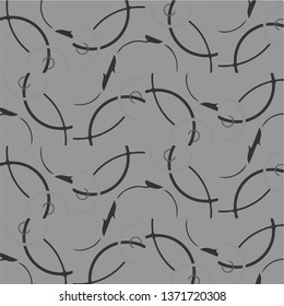 Abstract vector monochrome background. Halftone illustration pattern