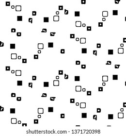 Abstract vector monochrome background. Halftone illustration pattern