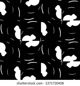 Abstract vector monochrome background. Halftone illustration pattern