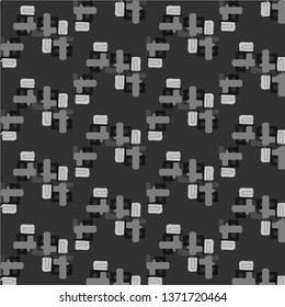 Abstract vector monochrome background. Halftone illustration pattern
