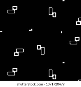 Abstract vector monochrome background. Halftone illustration pattern