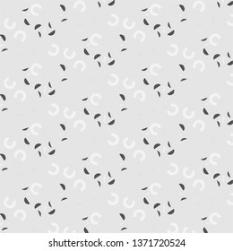 Abstract vector monochrome background. Halftone illustration pattern