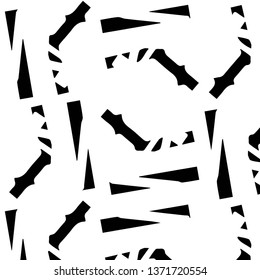 Abstract vector monochrome background. Halftone illustration pattern