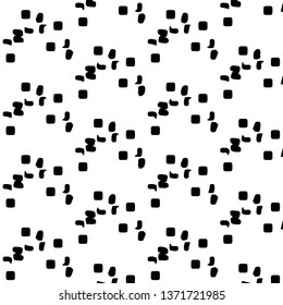 Abstract vector monochrome background. Halftone illustration pattern