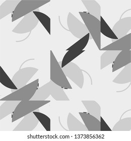Abstract vector monochrome background. Halftone illustration pattern