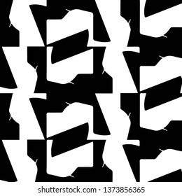 Abstract vector monochrome background. Halftone illustration pattern