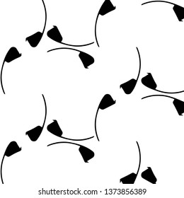 Abstract vector monochrome background. Halftone illustration pattern