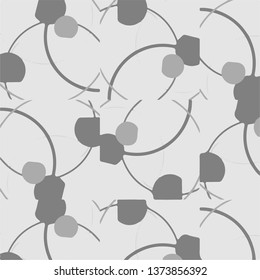 Abstract vector monochrome background. Halftone illustration pattern