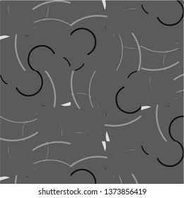 Abstract vector monochrome background. Halftone illustration pattern