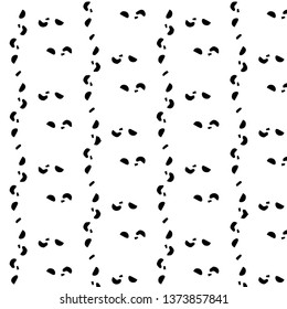 Abstract vector monochrome background. Halftone illustration pattern