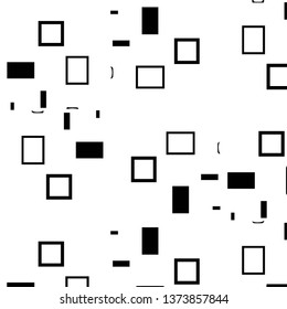 Abstract vector monochrome background. Halftone illustration pattern