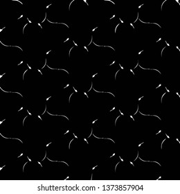Abstract vector monochrome background. Halftone illustration pattern