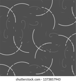 Abstract vector monochrome background. Halftone illustration pattern