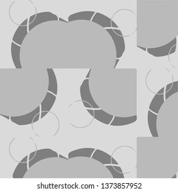 Abstract vector monochrome background. Halftone illustration pattern
