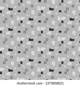 Abstract vector monochrome background. Halftone illustration pattern