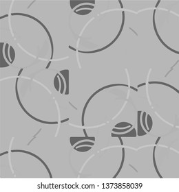 Abstract vector monochrome background. Halftone illustration pattern