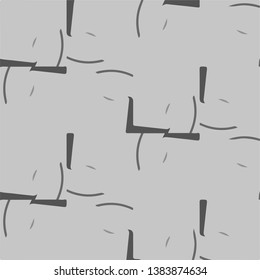 Abstract vector monochrome background. Halftone illustration pattern