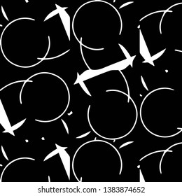 Abstract vector monochrome background. Halftone illustration pattern