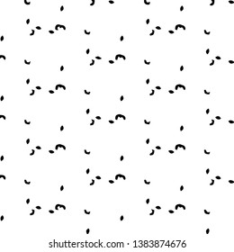 Abstract vector monochrome background. Halftone illustration pattern