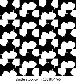 Abstract vector monochrome background. Halftone illustration pattern