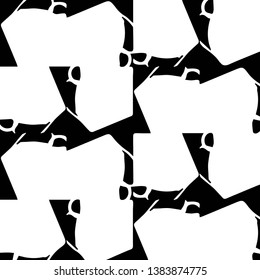 Abstract vector monochrome background. Halftone illustration pattern