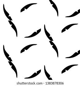 Abstract vector monochrome background. Halftone illustration pattern
