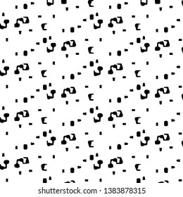 Abstract vector monochrome background. Halftone illustration pattern