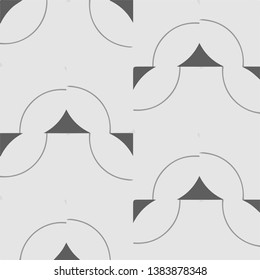 Abstract vector monochrome background. Halftone illustration pattern