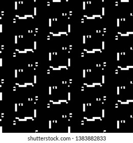 Abstract vector monochrome background. Halftone illustration pattern