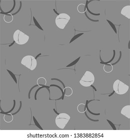 Abstract vector monochrome background. Halftone illustration pattern