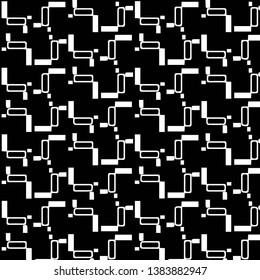 Abstract vector monochrome background. Halftone illustration pattern