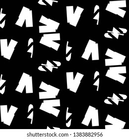 Abstract vector monochrome background. Halftone illustration pattern