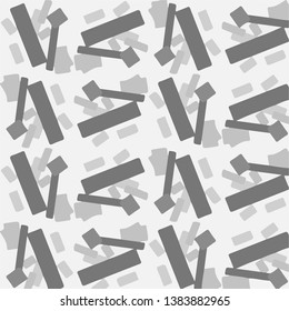 Abstract vector monochrome background. Halftone illustration pattern