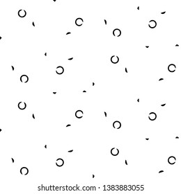 Abstract vector monochrome background. Halftone illustration pattern