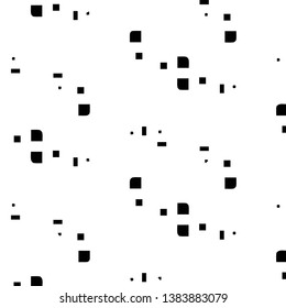 Abstract vector monochrome background. Halftone illustration pattern