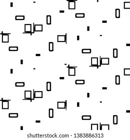 Abstract vector monochrome background. Halftone illustration pattern