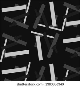 Abstract vector monochrome background. Halftone illustration pattern