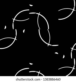 Abstract vector monochrome background. Halftone illustration pattern