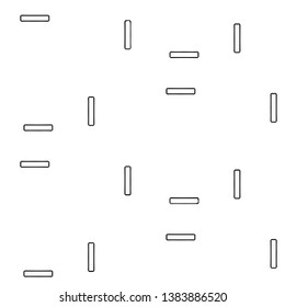 Abstract vector monochrome background. Halftone illustration pattern