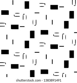 Abstract vector monochrome background. Halftone illustration pattern