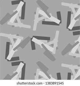 Abstract vector monochrome background. Halftone illustration pattern