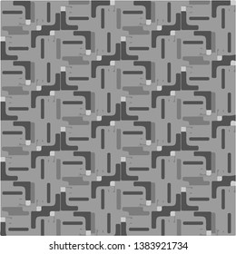 Abstract vector monochrome background. Halftone illustration pattern