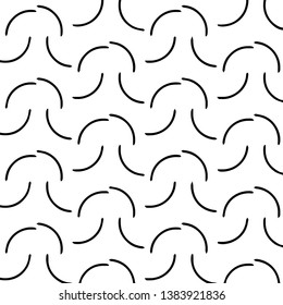 Abstract vector monochrome background. Halftone illustration pattern
