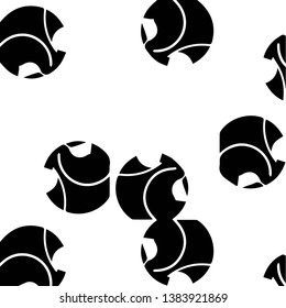 Abstract vector monochrome background. Halftone illustration pattern