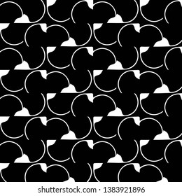 Abstract vector monochrome background. Halftone illustration pattern